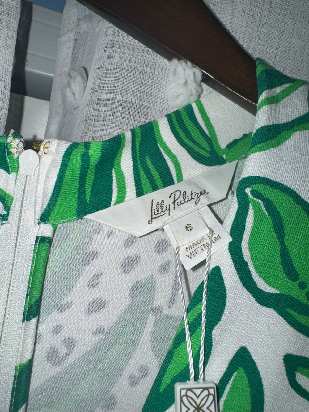 Lilly Pulitzer Wisteria Elbow Sleeve Maxi - Escape Plan - Picture 4 of 8
